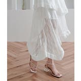 レースティアードアシンメトリースカート スカート レーススカート | kirakiraShop  | 詳細画像6 