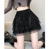 レースティアードミニスカート スカート ミニスカート | kirakiraShop  | 詳細画像5 