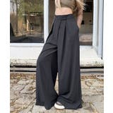 ウエスト調節タックワイドパンツ パンツ ワイドパンツ | kirakiraShop  | 詳細画像11 