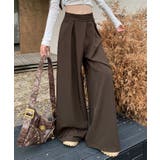 ウエスト調節タックワイドパンツ パンツ ワイドパンツ | kirakiraShop  | 詳細画像16 