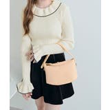 配色パイピングリブフレアスリーブニットトップス トップス ニット | kirakiraShop  | 詳細画像11 