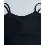 インナーキャミソール付きシアーシャーリングリボントップス トップス シアートップ… | kirakiraShop  | 詳細画像23 