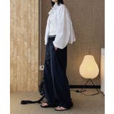 ウエストチェックリブワイドパンツ ボトムス パンツ | kirakiraShop | 詳細画像10