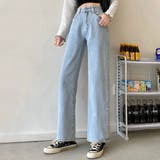 ハイウエストワイドデニムパンツ 5サイズ デニムパンツ | kirakiraShop  | 詳細画像85 