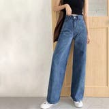 ハイウエストワイドデニムパンツ 5サイズ デニムパンツ | kirakiraShop  | 詳細画像86 