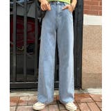 ハイウエストワイドデニムパンツ 5サイズ デニムパンツ | kirakiraShop  | 詳細画像2 