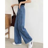 ハイウエストワイドデニムパンツ 5サイズ デニムパンツ | kirakiraShop  | 詳細画像19 