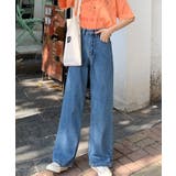 ハイウエストワイドデニムパンツ 5サイズ デニムパンツ | kirakiraShop  | 詳細画像25 