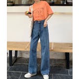 ハイウエストワイドデニムパンツ 5サイズ デニムパンツ | kirakiraShop  | 詳細画像27 