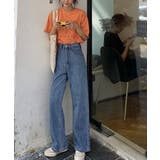 ハイウエストワイドデニムパンツ 5サイズ デニムパンツ | kirakiraShop  | 詳細画像31 