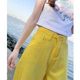 ハイウエストワイドデニムパンツ 5サイズ デニムパンツ | kirakiraShop  | 詳細画像43 