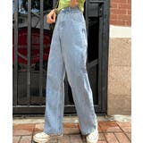 ハイウエストワイドデニムパンツ 5サイズ デニムパンツ | kirakiraShop  | 詳細画像9 