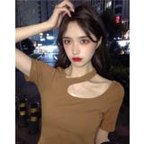【SHOPLIST限定】アシンメトリーショート丈トップス トップス Tシャツ | kirakiraShop | 詳細画像12