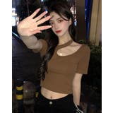 【SHOPLIST限定】アシンメトリーショート丈トップス トップス Tシャツ | kirakiraShop | 詳細画像16