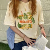 ライトイエロー | 【SHOPLIST限定】カクテルロゴTシャツ トップス ロゴTシャツ | kirakiraShop 