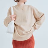 クリーム | ミックスカラーオーバーニット ユニセックス カラーニット | kirakiraShop