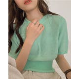 【SHOPLIST限定】五分袖ベーシックニットソー カットソー ニット | kirakiraShop  | 詳細画像11 