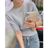 【SHOPLIST限定】五分袖ベーシックニットソー カットソー ニット | kirakiraShop  | 詳細画像16 