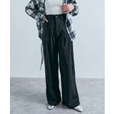 セミワイドフレアパンツ全3色 4サイズ ボトムス | kirakiraShop | 詳細画像2