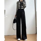 セミワイドフレアパンツ全3色 4サイズ ボトムス | kirakiraShop | 詳細画像11