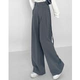 セミワイドフレアパンツ全3色 4サイズ ボトムス | kirakiraShop | 詳細画像14