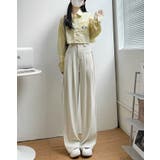 セミワイドフレアパンツ全3色 4サイズ ボトムス | kirakiraShop | 詳細画像18