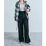 セミワイドフレアパンツ全3色 4サイズ ボトムス | kirakiraShop | 詳細画像6