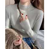 【SHOPLIST限定】ベーシックハイネックニット トップス カラーニット | kirakiraShop  | 詳細画像8 