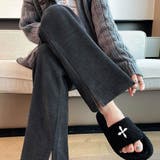チャコール | 裏起毛コーデュロイパンツ 2サイズ ボトムス | kirakiraShop 