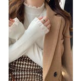 【SHOPLIST限定】ハイネックフリルニットトップス トップス ロンＴ | kirakiraShop  | 詳細画像4 