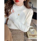 【SHOPLIST限定】ハイネックフリルニットトップス トップス ロンＴ | kirakiraShop  | 詳細画像5 
