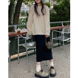 モックネックケーブルニットセーター トップス ケーブル | kirakiraShop  | 詳細画像9 