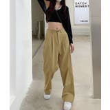 ハイウエストワイドチノパンツ 3サイズ ボトムス | kirakiraShop | 詳細画像9