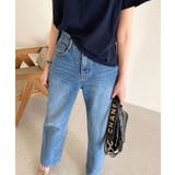 ハイウエストストレートデニム ボトムス デニムパンツ | kirakiraShop | 詳細画像7