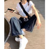 【SHOPLIST限定】ベイカーポケットワイドシルエットデニム デニム ワイドパ… | kirakiraShop  | 詳細画像7 