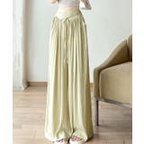 ウエストリボンサテンワイドパンツ 4サイズ リラックス | kirakiraShop | 詳細画像11