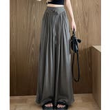 ウエストリボンサテンワイドパンツ 4サイズ リラックス | kirakiraShop | 詳細画像15