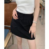 ブラック | ドロストカーゴミニスカート ボトムス ミニスカート | kirakiraShop