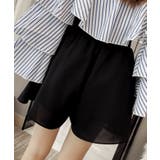 【SHOPLIST限定】レイヤードシフォンショートパンツ ボトムス ショートパン… | kirakiraShop  | 詳細画像6 
