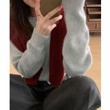 【SHOPLIST限定】配色ボタンモヘアニットカーディガン トップス カーディガ… | kirakiraShop  | 詳細画像6 