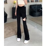 【SHOPLIST限定】サイドスリットブーツカットレギンス 2サイズ ボトムス | kirakiraShop  | 詳細画像12 