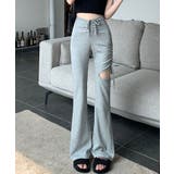 【SHOPLIST限定】サイドスリットブーツカットレギンス 2サイズ ボトムス | kirakiraShop  | 詳細画像26 