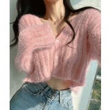 スリーブフレアショートニットカーディガン トップス カーディガン | kirakiraShop | 詳細画像14