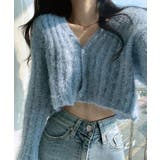 スリーブフレアショートニットカーディガン トップス カーディガン | kirakiraShop | 詳細画像9