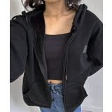 【SHOPLIST限定】裏起毛 オーバーシルエット ロゴパーカー | kirakiraShop  | 詳細画像4 
