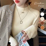 フリースモックネックロングカットソー トップス プルオーバー | kirakiraShop | 詳細画像1