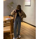 フリースモックネックロングカットソー トップス プルオーバー | kirakiraShop | 詳細画像5