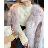 【SHOPLIST限定】ミンクタッチハイネックリブニットトップス トップス ニッ… | kirakiraShop | 詳細画像16