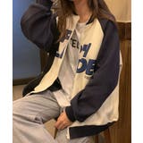ネイビー | ラグランスリーブ裏起毛ジップパーカー 2サイズ ユニセックス | kirakiraShop