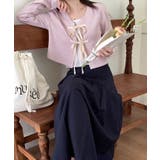 フロントリボンショートカーディガン トップス カーディガン | kirakiraShop | 詳細画像9